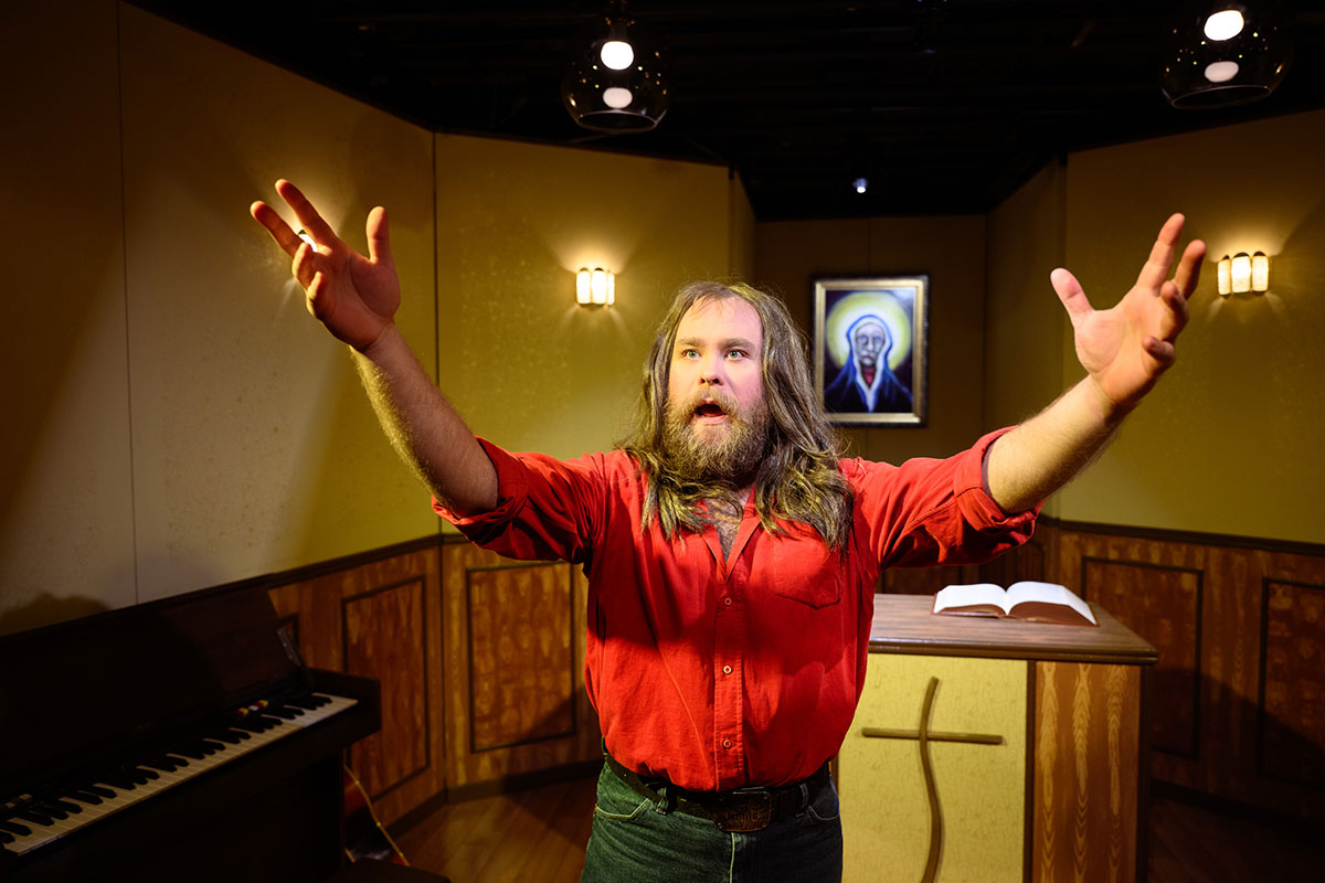 Cult av Glitcher et Teater Får302