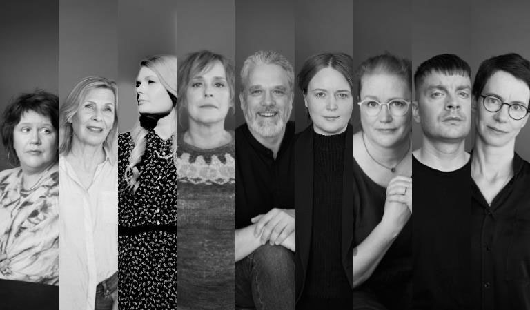 Kollaasi GTB-kirjailijat syyskuu 2025